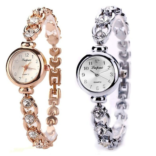 Buy ETEVON Women's Quartz Rose Gold Bracelet Watch with Colorful Flowers  and Crystal Water Resistant, Fashion Casual Dress Wrist Watches for Women  Ladies Online at desertcartINDIA